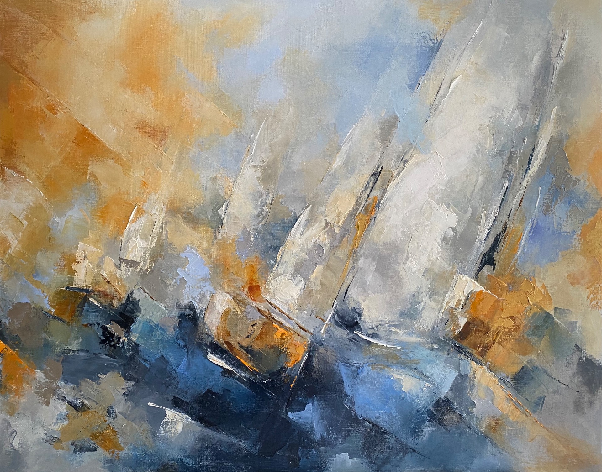 Régate 92x73